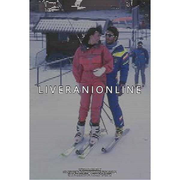 DIAP-RETROSPETTIVA KAY SANDWIK CONDUTTRICE TELEVISIVA E RADIOFONICA NELLA FOTO KAY SANDWIK NELL\'ANNO 1990 AG ALDO LIVERANI SAS 