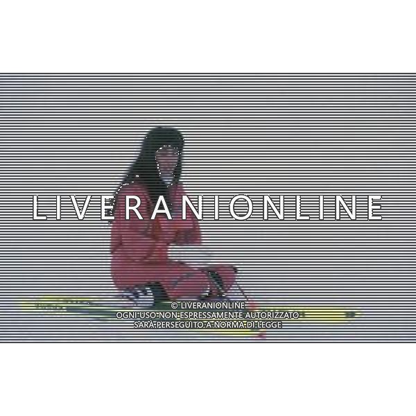 DIAP-RETROSPETTIVA KAY SANDWIK CONDUTTRICE TELEVISIVA E RADIOFONICA NELLA FOTO KAY SANDWIK NELL\'ANNO 1990 AG ALDO LIVERANI SAS 