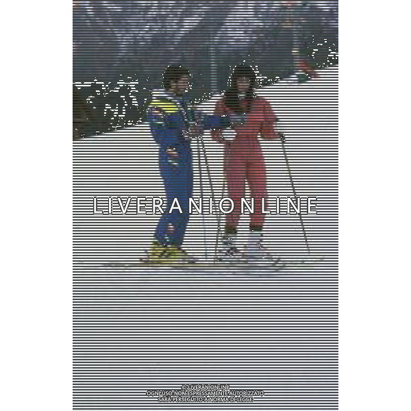 DIAP-RETROSPETTIVA KAY SANDWIK CONDUTTRICE TELEVISIVA E RADIOFONICA NELLA FOTO KAY SANDWIK NELL\'ANNO 1990 AG ALDO LIVERANI SAS 