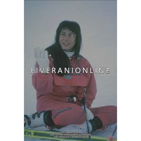 DIAP-RETROSPETTIVA KAY SANDWIK CONDUTTRICE TELEVISIVA E RADIOFONICA NELLA FOTO KAY SANDWIK NELL\'ANNO 1990 AG ALDO LIVERANI SAS 