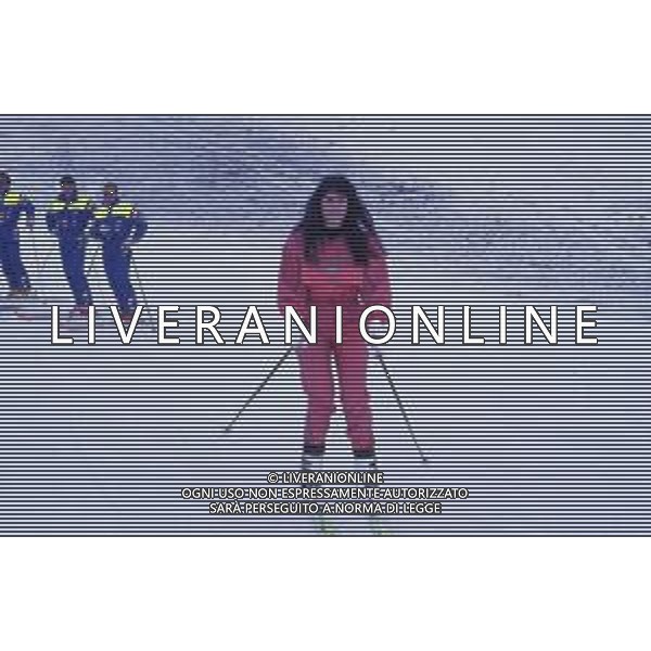 DIAP-RETROSPETTIVA KAY SANDWIK CONDUTTRICE TELEVISIVA E RADIOFONICA NELLA FOTO KAY SANDWIK NELL\'ANNO 1990 AG ALDO LIVERANI SAS 