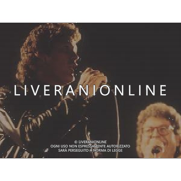 DIAP-RETROSPETTIVA DAVID HASSELHOFF ATTORE NELLA FOTO DAVID HASSELHOFF A MILANO NELL\'ANNO 1989 AG ALDO LIVERANI SAS