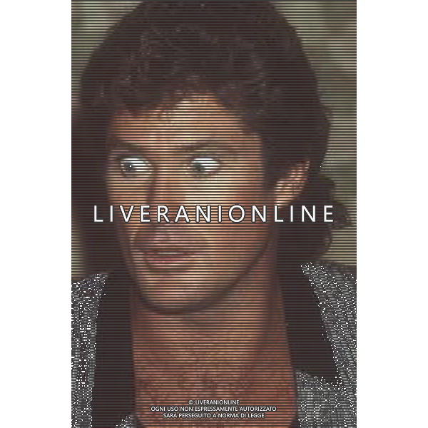 DIAP-RETROSPETTIVA DAVID HASSELHOFF ATTORE NELLA FOTO DAVID HASSELHOFF A MILANO NELL\'ANNO 1989 AG ALDO LIVERANI SAS