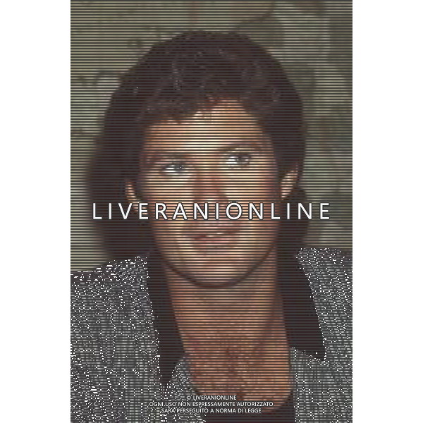 DIAP-RETROSPETTIVA DAVID HASSELHOFF ATTORE NELLA FOTO DAVID HASSELHOFF A MILANO NELL\'ANNO 1989 AG ALDO LIVERANI SAS