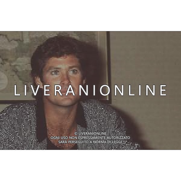 DIAP-RETROSPETTIVA DAVID HASSELHOFF ATTORE NELLA FOTO DAVID HASSELHOFF A MILANO NELL\'ANNO 1989 AG ALDO LIVERANI SAS