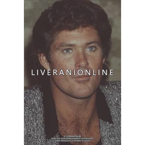 DIAP-RETROSPETTIVA DAVID HASSELHOFF ATTORE NELLA FOTO DAVID HASSELHOFF A MILANO NELL\'ANNO 1989 AG ALDO LIVERANI SAS