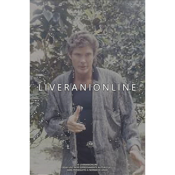 DIAP-RETROSPETTIVA DAVID HASSELHOFF ATTORE NELLA FOTO DAVID HASSELHOFF A MILANO NELL\'ANNO 1989 AG ALDO LIVERANI SAS