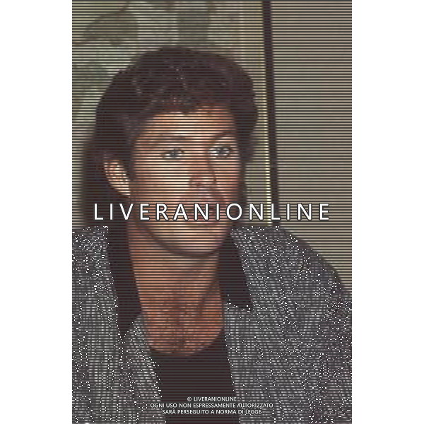 DIAP-RETROSPETTIVA DAVID HASSELHOFF ATTORE NELLA FOTO DAVID HASSELHOFF A MILANO NELL\'ANNO 1989 AG ALDO LIVERANI SAS