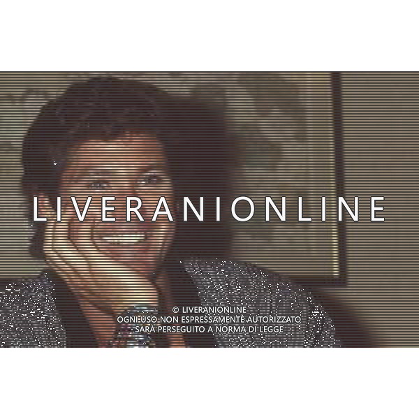 DIAP-RETROSPETTIVA DAVID HASSELHOFF ATTORE NELLA FOTO DAVID HASSELHOFF A MILANO NELL\'ANNO 1989 AG ALDO LIVERANI SAS