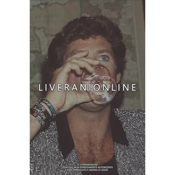 DIAP-RETROSPETTIVA DAVID HASSELHOFF ATTORE NELLA FOTO DAVID HASSELHOFF A MILANO NELL\'ANNO 1989 AG ALDO LIVERANI SAS