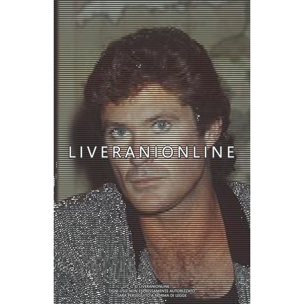 DIAP-RETROSPETTIVA DAVID HASSELHOFF ATTORE NELLA FOTO DAVID HASSELHOFF A MILANO NELL\'ANNO 1989 AG ALDO LIVERANI SAS