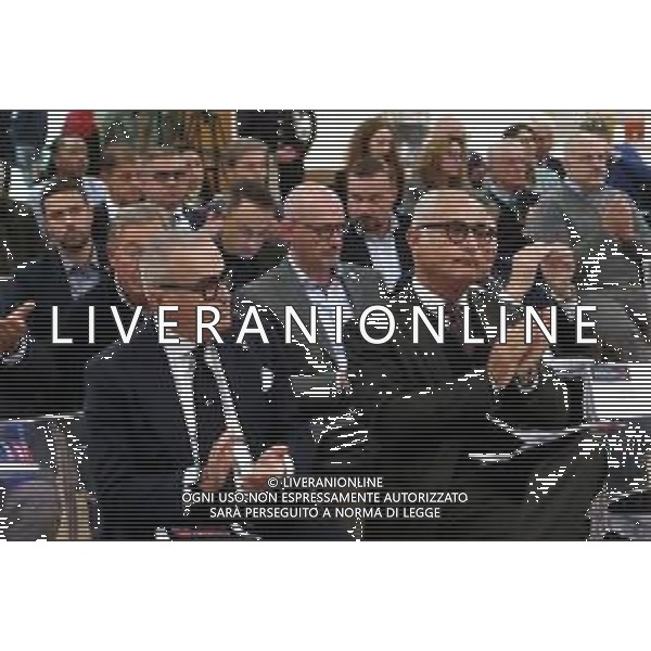 IMOLA 23 10 2025 OSSERVANZA CIRCONDARIO IMOLESE "CONFERENZA ECONOMICA" NELLA FOTO PIERANGELO RAFFINI E FABIO BACCHILEGA CON AMI