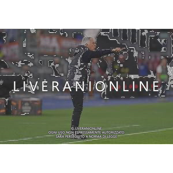 Roma vs Viktoria Plzen Europa League - 3 Giornata Stadio Olimpico - Roma 23-10-2025 nella foto Gian Piero Gasperini Foto Federico Gaetano - ag Aldo liverani- AGENZIA ALDO LIVERANI SAS