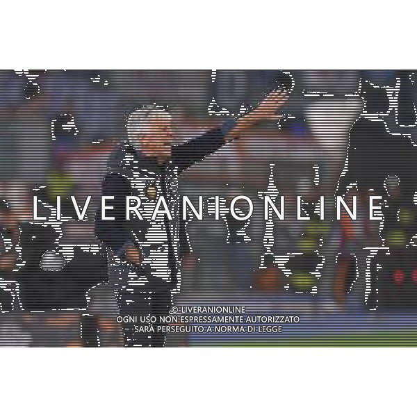 Roma vs Viktoria Plzen Europa League - 3 Giornata Stadio Olimpico - Roma 23-10-2025 nella foto Gian Piero Gasperini Foto Federico Gaetano - ag Aldo liverani- AGENZIA ALDO LIVERANI SAS