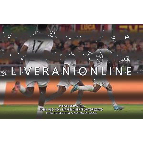 Roma vs Viktoria Plzen Europa League - 3 Giornata Stadio Olimpico - Roma 23-10-2025 nella foto Esultanza Souare’ Foto Federico Gaetano - ag Aldo liverani- AGENZIA ALDO LIVERANI SAS