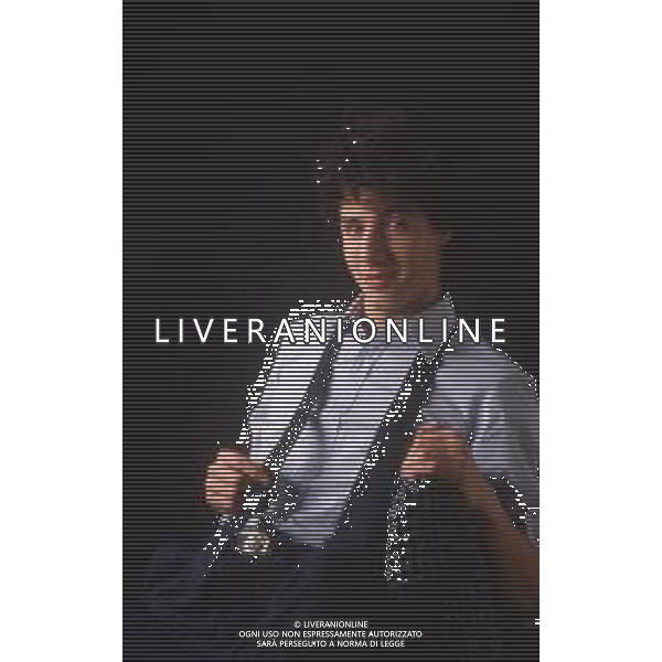 DIAP-RETROSPETTIVA GIAMPIERO INGRASSIA ATTORE NELLA FOTO GIAMPIERO INGRASSIA A MILANO NELL\'ANNO 1986 AG ALDO LIVERANI SAS