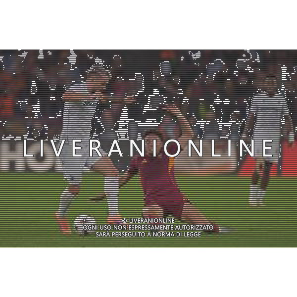 Roma vs Viktoria Plzen Europa League - 3 Giornata Stadio Olimpico - Roma 23-10-2025 nella foto Ladra e El Aynaoui Foto Federico Gaetano - ag Aldo liverani- AGENZIA ALDO LIVERANI SAS