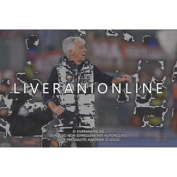 Roma vs Viktoria Plzen Europa League - 3 Giornata Stadio Olimpico - Roma 23-10-2025 nella foto Gian Piero Gasperini Foto Federico Gaetano - ag Aldo liverani- AGENZIA ALDO LIVERANI SAS