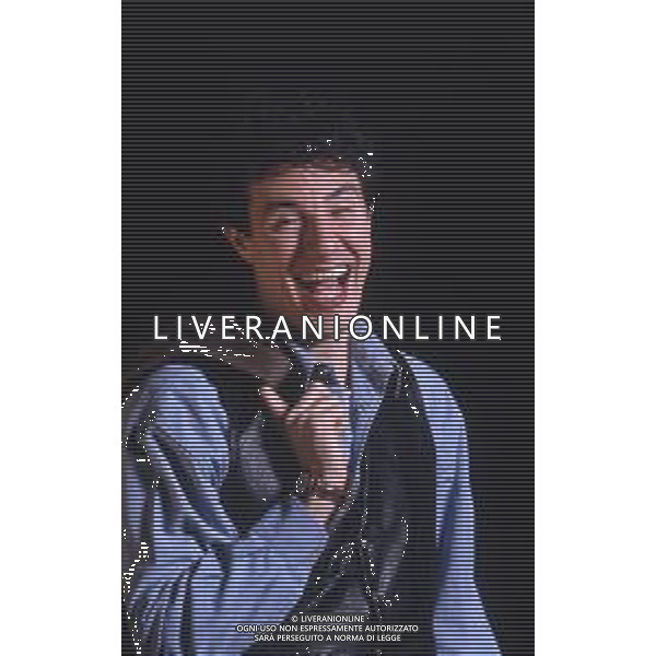 DIAP-RETROSPETTIVA GIAMPIERO INGRASSIA ATTORE NELLA FOTO GIAMPIERO INGRASSIA A MILANO NELL\'ANNO 1986 AG ALDO LIVERANI SAS