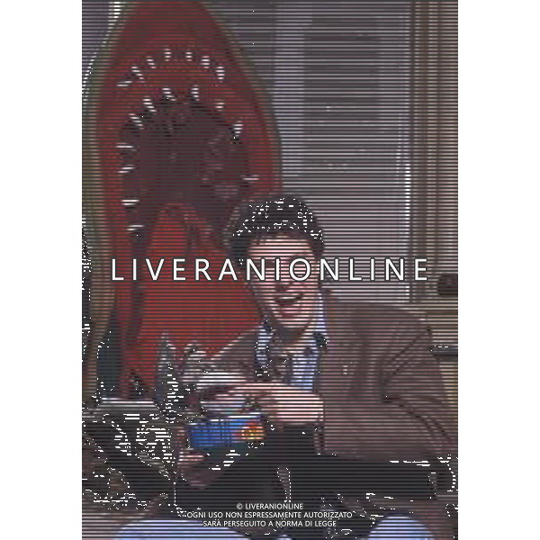 DIAP-RETROSPETTIVA GIAMPIERO INGRASSIA ATTORE NELLA FOTO GIAMPIERO INGRASSIA A MILANO NELL\'ANNO 1986 AG ALDO LIVERANI SAS