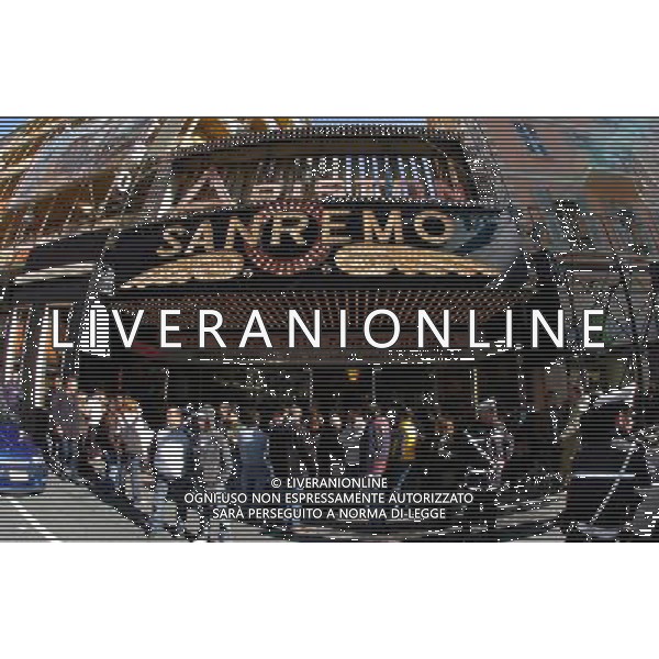 SANREMO 27-2-06 56mo FESTIVAL DELLA CANZONE ITALIANA NELLA FOTO: I NOMADI PH: RECALCATI-CAPRA/AG. LIVERANI