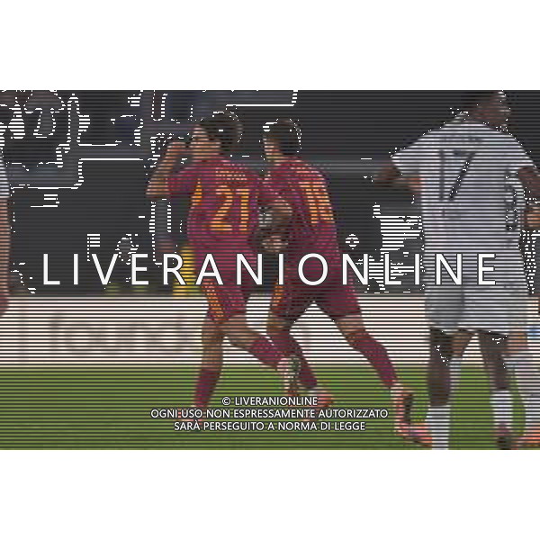 Roma vs Viktoria Plzen Europa League - 3 Giornata Stadio Olimpico - Roma 23-10-2025 nella foto Esultanza Dybala Foto Federico Gaetano - ag Aldo liverani- AGENZIA ALDO LIVERANI SAS