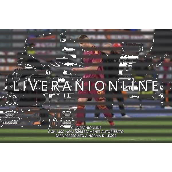 Roma vs Viktoria Plzen Europa League - 3 Giornata Stadio Olimpico - Roma 23-10-2025 nella foto Dovbyk esce deluso Foto Federico Gaetano - ag Aldo liverani- AGENZIA ALDO LIVERANI SAS