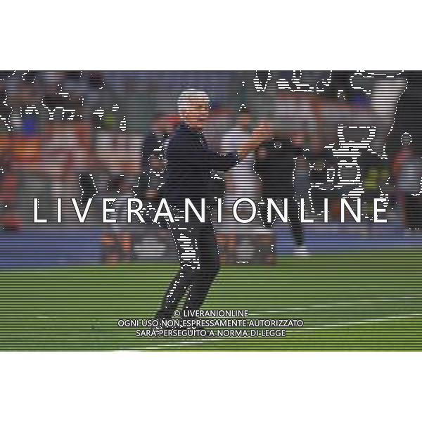 Roma vs Viktoria Plzen Europa League - 3 Giornata Stadio Olimpico - Roma 23-10-2025 nella foto Gian Piero Gasperini Foto Federico Gaetano - ag Aldo liverani- AGENZIA ALDO LIVERANI SAS