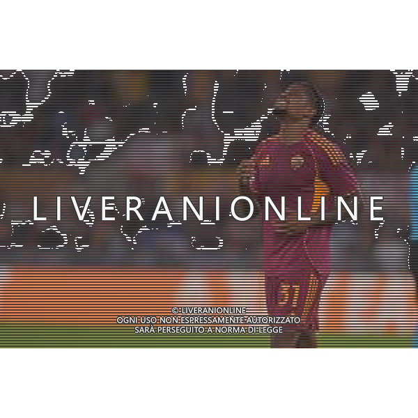 Roma vs Viktoria Plzen Europa League - 3 Giornata Stadio Olimpico - Roma 23-10-2025 nella foto Delusione Bailey Foto Federico Gaetano - ag Aldo liverani- AGENZIA ALDO LIVERANI SAS