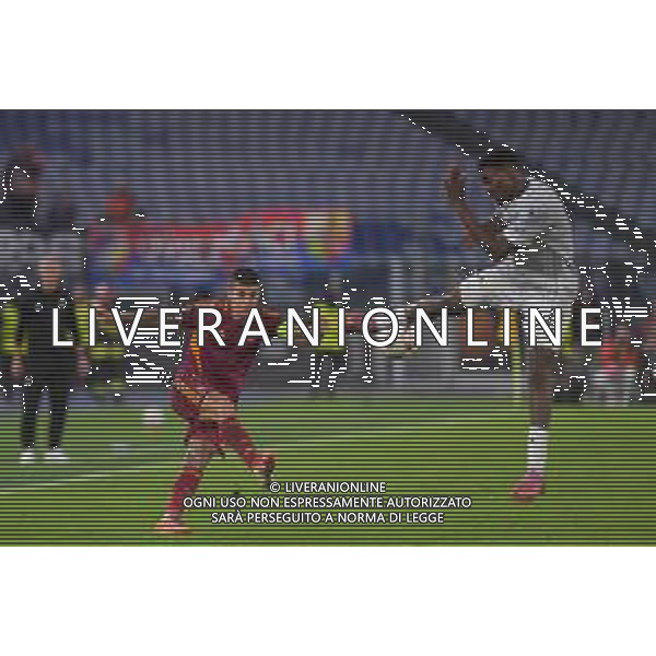 Roma vs Viktoria Plzen Europa League - 3 Giornata Stadio Olimpico - Roma 23-10-2025 nella foto Mancini e Durosinmi Foto Federico Gaetano - ag Aldo liverani- AGENZIA ALDO LIVERANI SAS