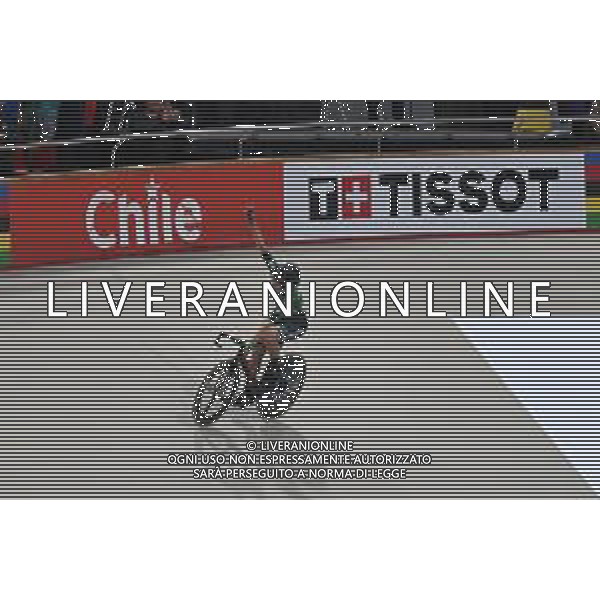 23-10-2025 World Championships Elite Women Track; Giornata 02; 2025, Irlanda; Gillespie, Lara; Santiago Del Cile - Velodromo Penalolen; ©SIROTTI - AGENZIA ALDO LIVERANI SAS