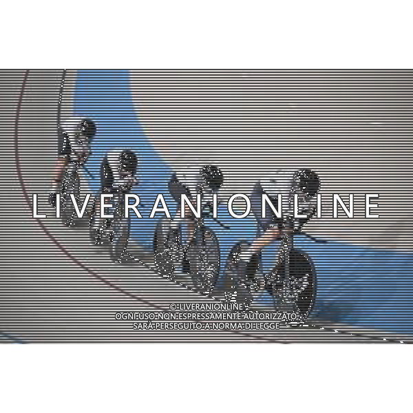 23-10-2025 World Championships Elite Women Track; Giornata 02; 2025, Germany; Brautigam, Messane; Brausse, Franziska; Klein, Lisa; Sussemilch, Laura; Santiago Del Cile - Velodromo Penalolen; ©SIROTTI - AGENZIA ALDO LIVERANI SAS