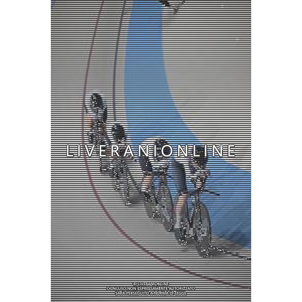 23-10-2025 World Championships Elite Women Track; Giornata 02; 2025, Germany; Brautigam, Messane; Brausse, Franziska; Klein, Lisa; Sussemilch, Laura; Santiago Del Cile - Velodromo Penalolen; ©SIROTTI - AGENZIA ALDO LIVERANI SAS