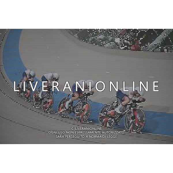 23-10-2025 World Championships Elite Women Track; Giornata 02; 2025, Great Britain; Leech, Madelaine; Barker, Megan; Knight, Josie; Morris, Anna; Santiago Del Cile - Velodromo Penalolen; ©SIROTTI - AGENZIA ALDO LIVERANI SAS