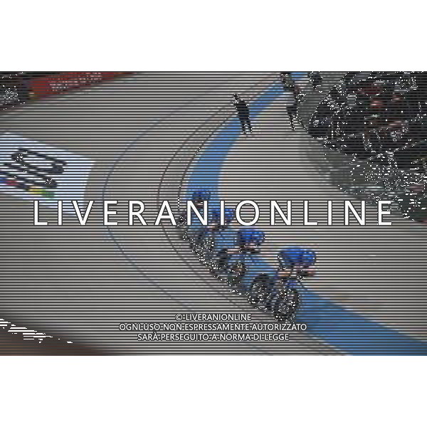 23-10-2025 World Championships Elite Women Track; Giornata 02; 2025, Italia; Guazzini, Vittoria; Fidanza, Martina; Alzini, Martina; Venturelli, Federica; Santiago Del Cile - Velodromo Penalolen; ©SIROTTI - AGENZIA ALDO LIVERANI SAS