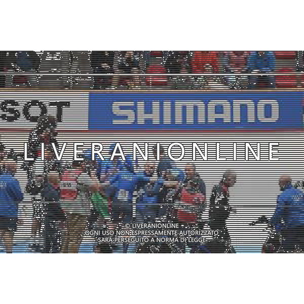 23-10-2025 World Championships Elite Women Track; Giornata 02; 2025, Italia; Guazzini, Vittoria; Fidanza, Martina; Alzini, Martina; Venturelli, Federica; Villa, Marco; Santiago Del Cile - Velodromo Penalolen; ©SIROTTI - AGENZIA ALDO LIVERANI SAS