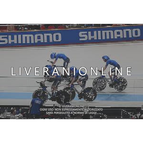 23-10-2025 World Championships Elite Women Track; Giornata 02; 2025, Italia; Guazzini, Vittoria; Fidanza, Martina; Alzini, Martina; Venturelli, Federica; Santiago Del Cile - Velodromo Penalolen; ©SIROTTI - AGENZIA ALDO LIVERANI SAS