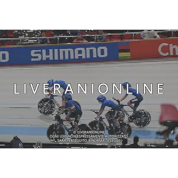 23-10-2025 World Championships Elite Women Track; Giornata 02; 2025, Italia; Guazzini, Vittoria; Fidanza, Martina; Alzini, Martina; Venturelli, Federica; Santiago Del Cile - Velodromo Penalolen; ©SIROTTI - AGENZIA ALDO LIVERANI SAS