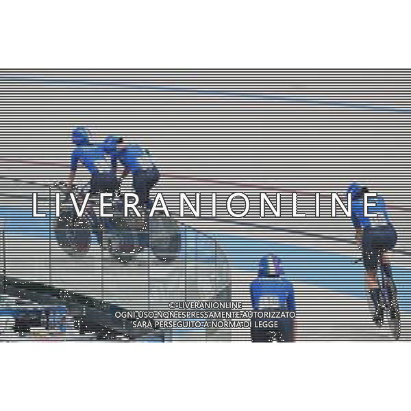 23-10-2025 World Championships Elite Women Track; Giornata 02; 2025, Italia; Guazzini, Vittoria; Fidanza, Martina; Alzini, Martina; Venturelli, Federica; Santiago Del Cile - Velodromo Penalolen; ©SIROTTI - AGENZIA ALDO LIVERANI SAS