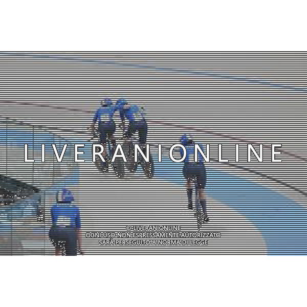 23-10-2025 World Championships Elite Women Track; Giornata 02; 2025, Italia; Guazzini, Vittoria; Fidanza, Martina; Alzini, Martina; Venturelli, Federica; Santiago Del Cile - Velodromo Penalolen; ©SIROTTI - AGENZIA ALDO LIVERANI SAS