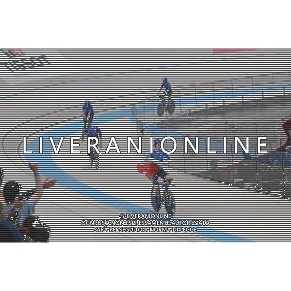 23-10-2025 World Championships Elite Women Track; Giornata 02; 2025, Italia; Guazzini, Vittoria; Fidanza, Martina; Alzini, Martina; Venturelli, Federica; Santiago Del Cile - Velodromo Penalolen; ©SIROTTI - AGENZIA ALDO LIVERANI SAS