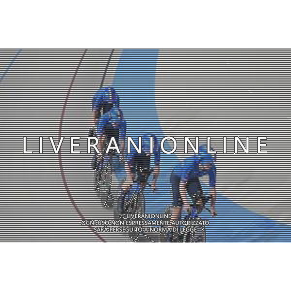 23-10-2025 World Championships Elite Women Track; Giornata 02; 2025, Italia; Guazzini, Vittoria; Fidanza, Martina; Alzini, Martina; Venturelli, Federica; Santiago Del Cile - Velodromo Penalolen; ©SIROTTI - AGENZIA ALDO LIVERANI SAS