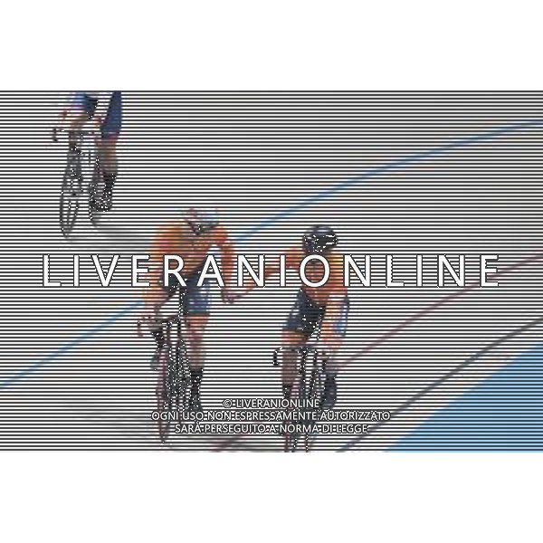 23-10-2025 World Championships Elite Track; Giornata 02; 2025, Olanda; Lavreysen, Harrie; Hoogland, Jeffrey; Santiago Del Cile - Velodromo Penalolen; ©SIROTTI - AGENZIA ALDO LIVERANI SAS