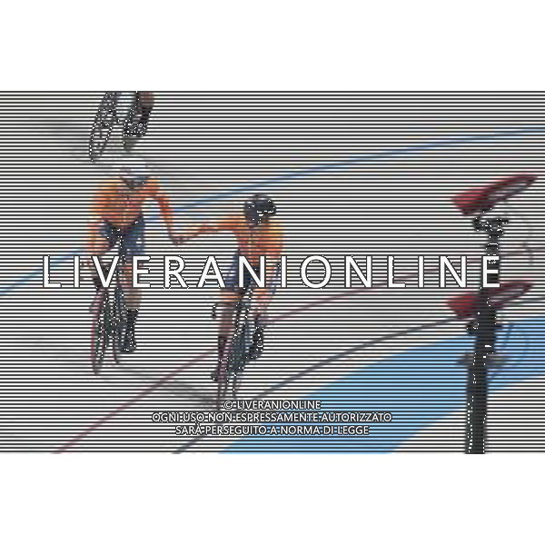 23-10-2025 World Championships Elite Track; Giornata 02; 2025, Olanda; Lavreysen, Harrie; Hoogland, Jeffrey; Santiago Del Cile - Velodromo Penalolen; ©SIROTTI - AGENZIA ALDO LIVERANI SAS