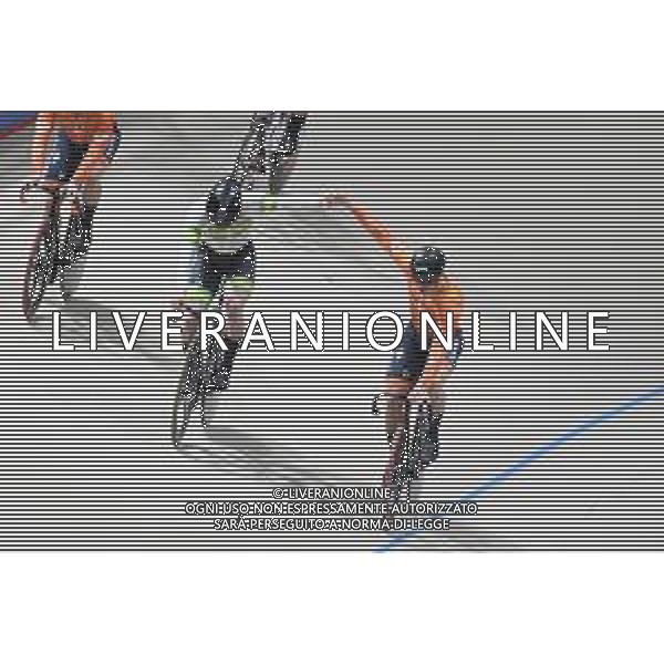 23-10-2025 World Championships Elite Track; Giornata 02; 2025, Olanda; 2025, Australia; Lavreysen, Harrie; Hoffman, Leigh; Santiago Del Cile - Velodromo Penalolen; ©SIROTTI - AGENZIA ALDO LIVERANI SAS