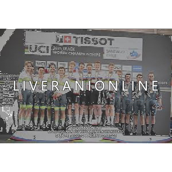 23-10-2025 World Championships Elite Track; Giornata 02; 2025, Danimarca; 2025, Australia; 20265, New Zealand; Santiago Del Cile - Velodromo Penalolen; ©SIROTTI - AGENZIA ALDO LIVERANI SAS