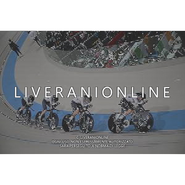 23-10-2025 World Championships Elite Women Track; Giornata 02; 2025, Germany; Brautigam, Messane; Brausse, Franziska; Klein, Lisa; Sussemilch, Laura; Santiago Del Cile - Velodromo Penalolen; ©SIROTTI - AGENZIA ALDO LIVERANI SAS