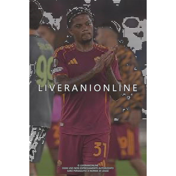 Roma vs Viktoria Plzen Europa League - 3 Giornata Stadio Olimpico - Roma 23-10-2025 nella foto Leon Bailey Foto Federico Gaetano - ag Aldo liverani