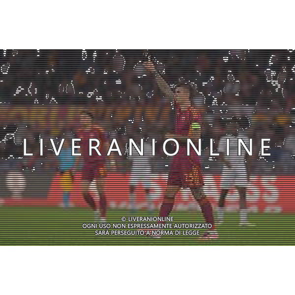 Roma vs Viktoria Plzen Europa League - 3 Giornata Stadio Olimpico - Roma 23-10-2025 nella foto Gianluca Mancini Foto Federico Gaetano - ag Aldo liverani