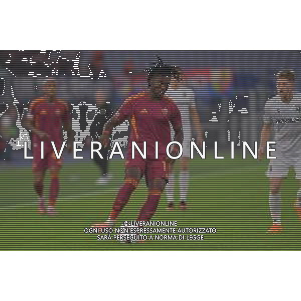 Roma vs Viktoria Plzen Europa League - 3 Giornata Stadio Olimpico - Roma 23-10-2025 nella foto Manu Konè Foto Federico Gaetano - ag Aldo liverani